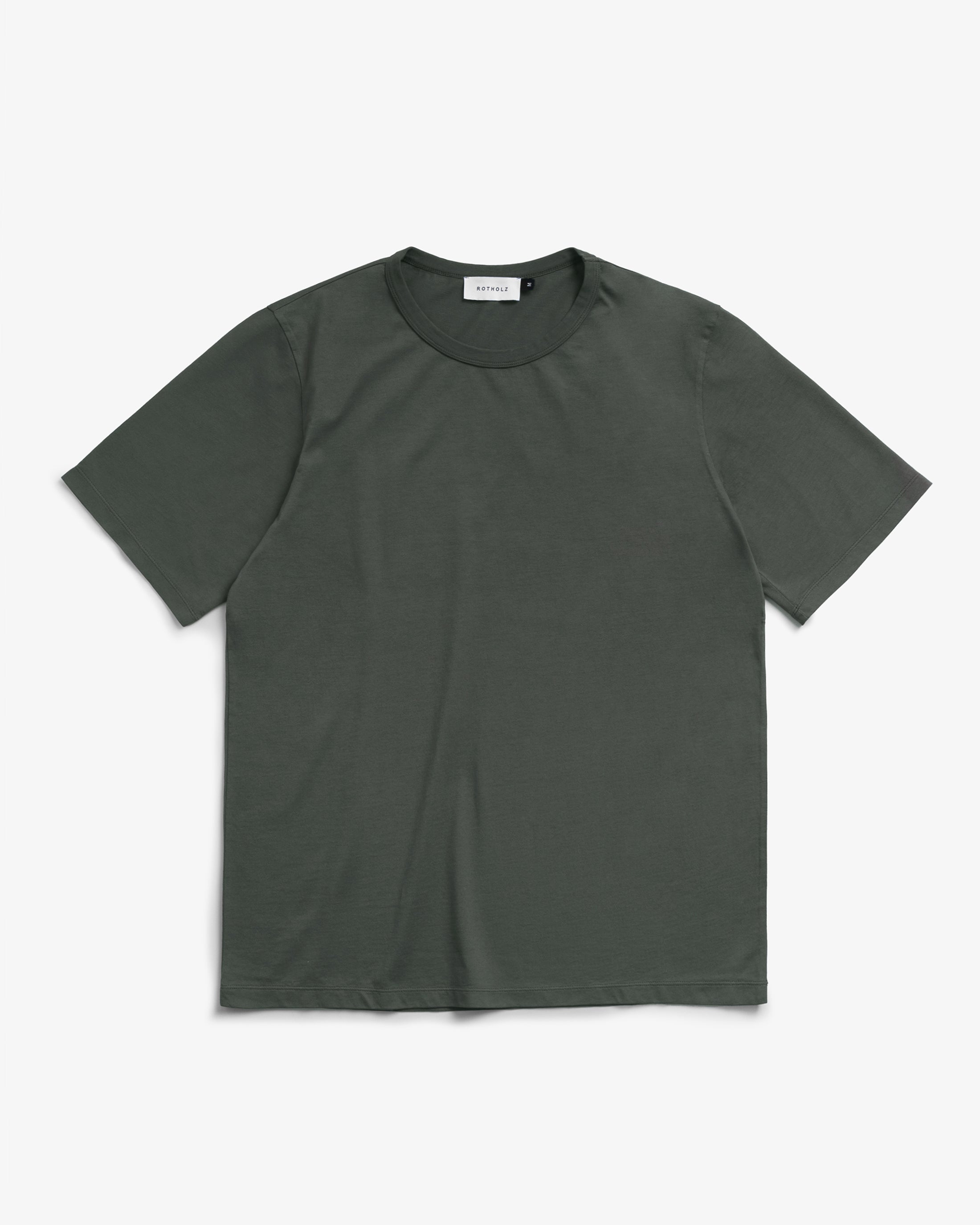 Piqué T-Shirt Bio Baumwolle - Grau