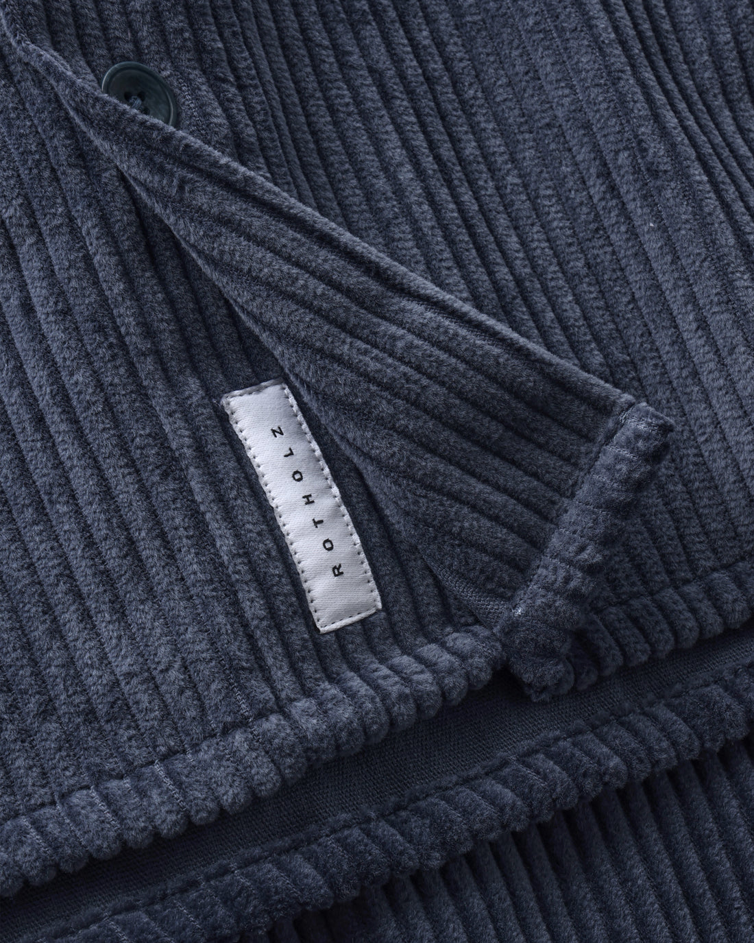 Cord Hemd Bio Baumwolle - Blau