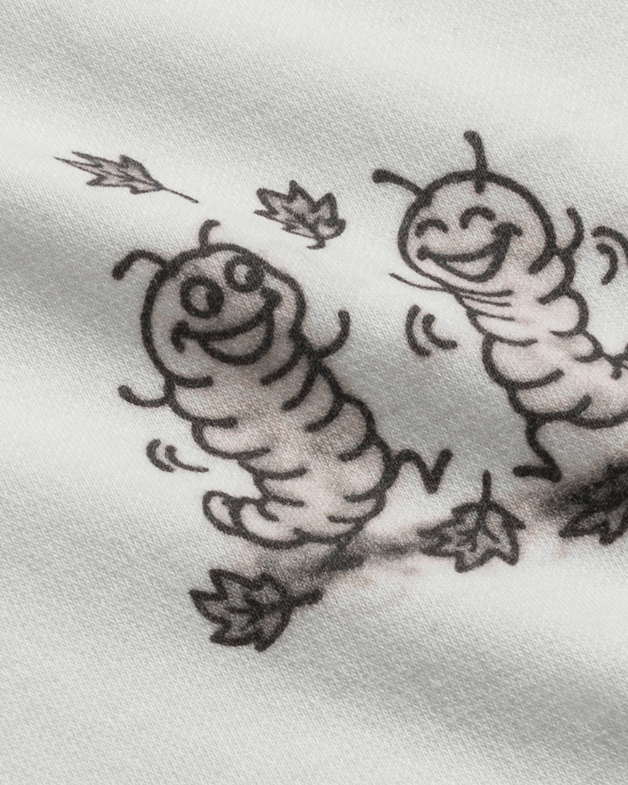 Caterpillar T-Shirt Bio Baumwolle - Weiß