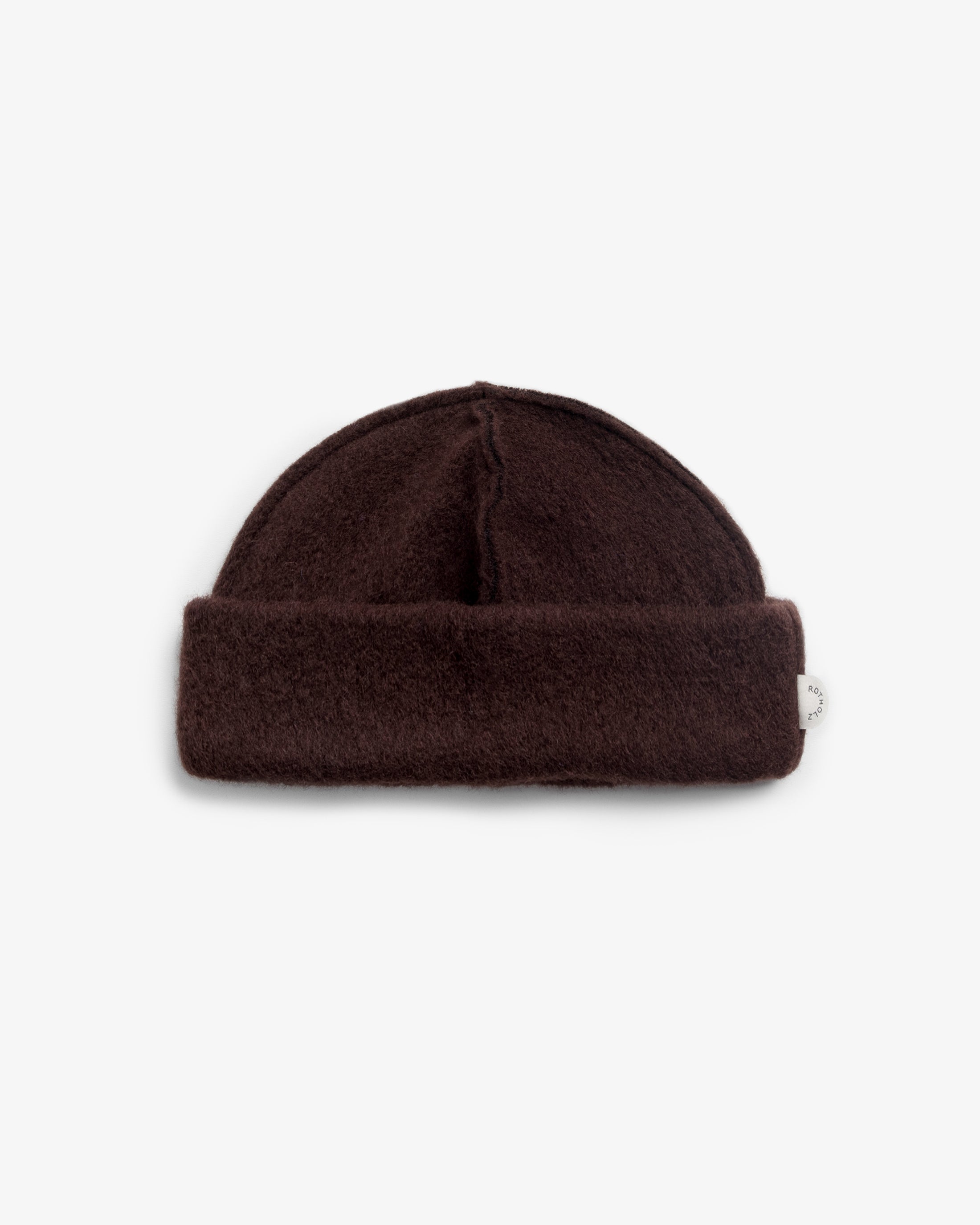Toque Bio Wolle - Braun