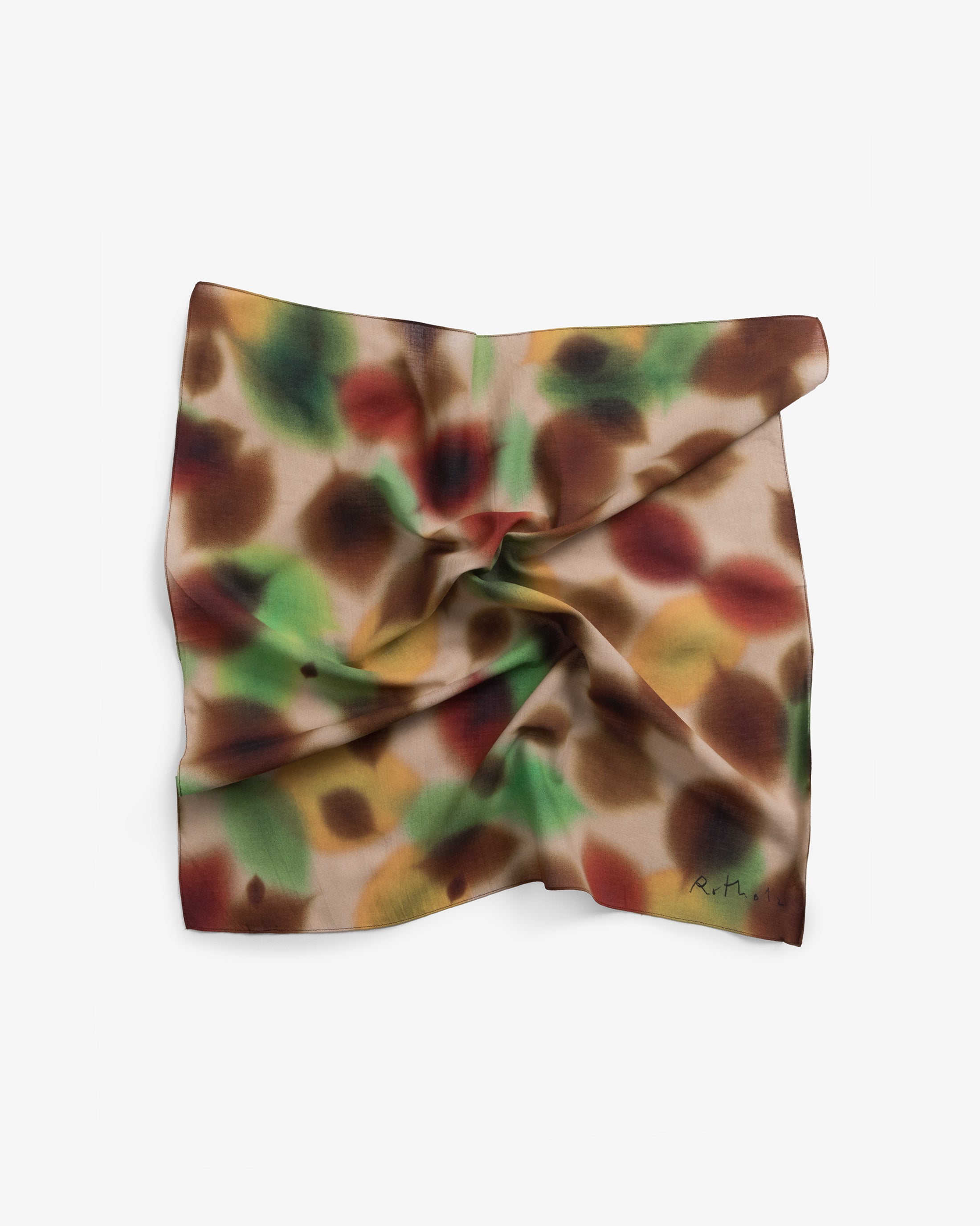 Bandana Bio Baumwolle - Leaves Print