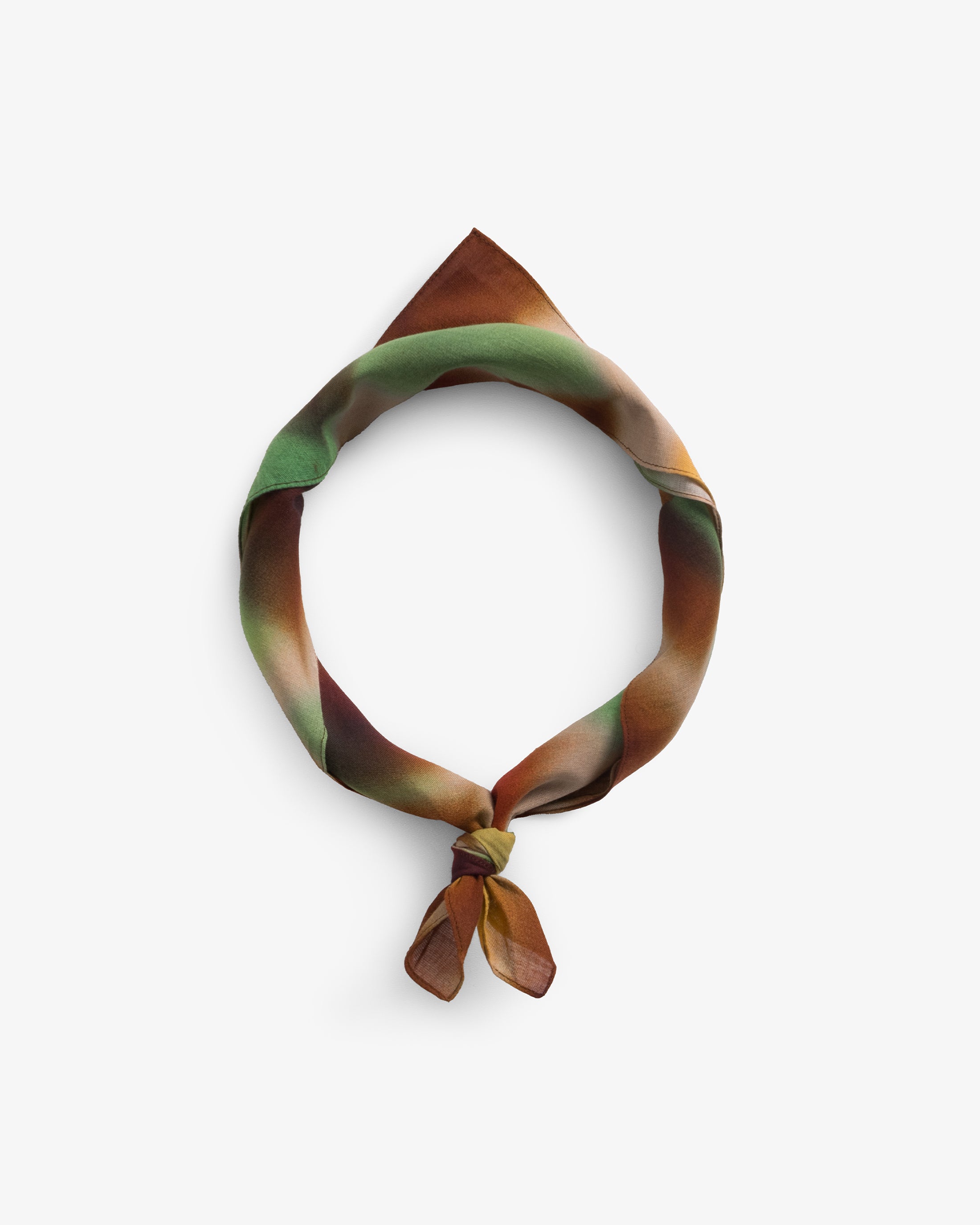 Bandana Bio Baumwolle - Leaves Print
