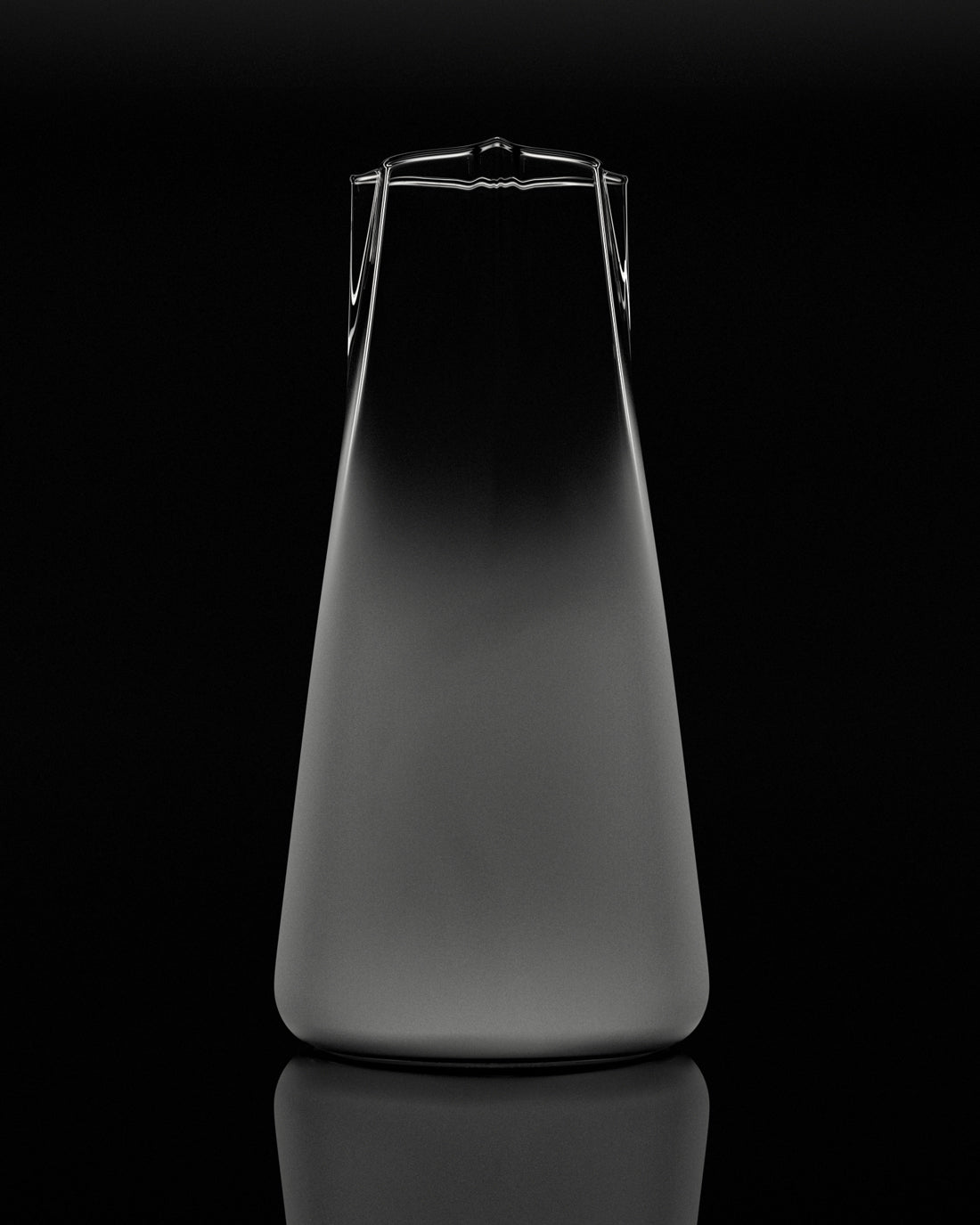 KARAFFE BOROSILIKAGLAS 1 L – TRANSPARENT FADE