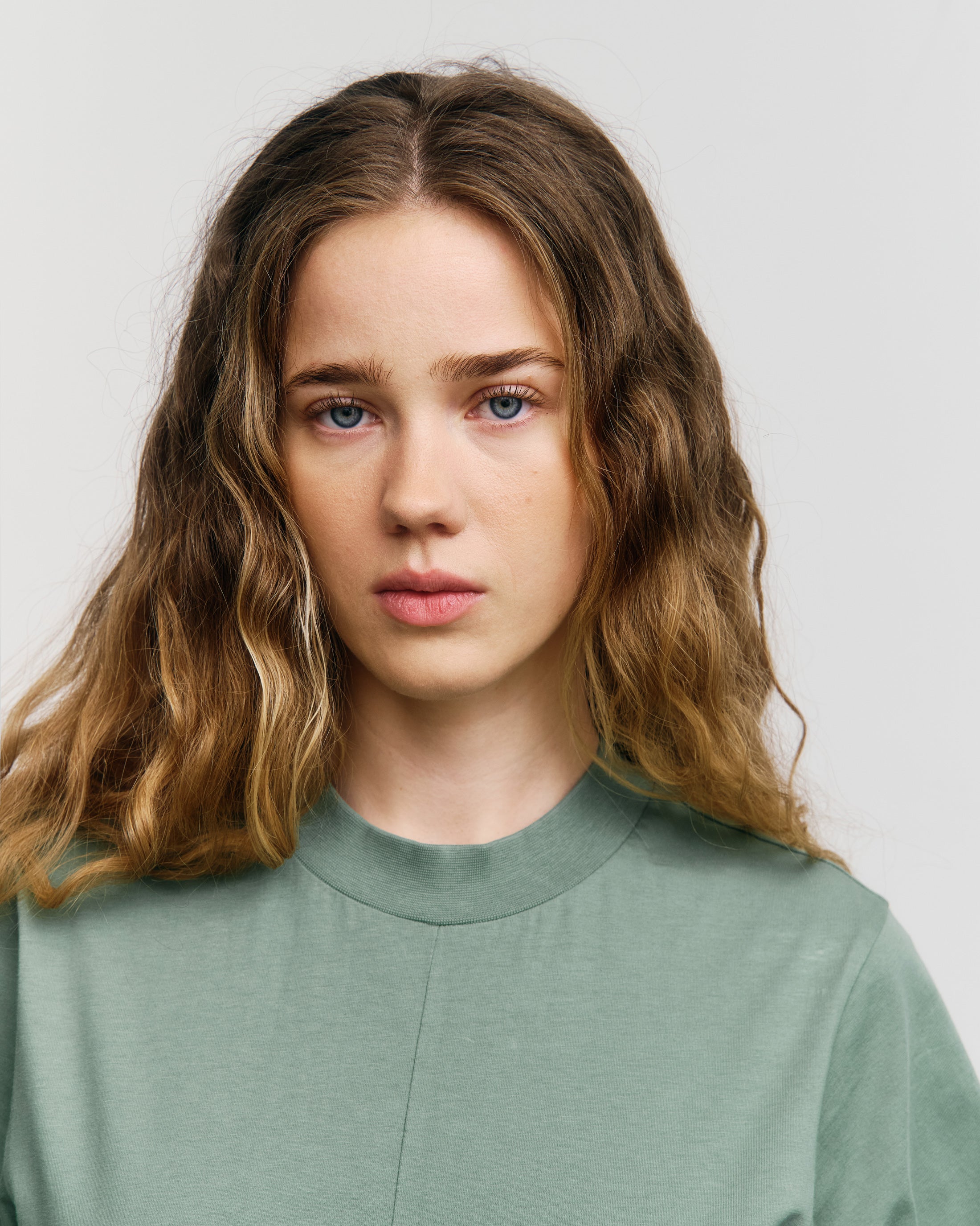 Maxi Kleid Bio Baumwolle - Grün