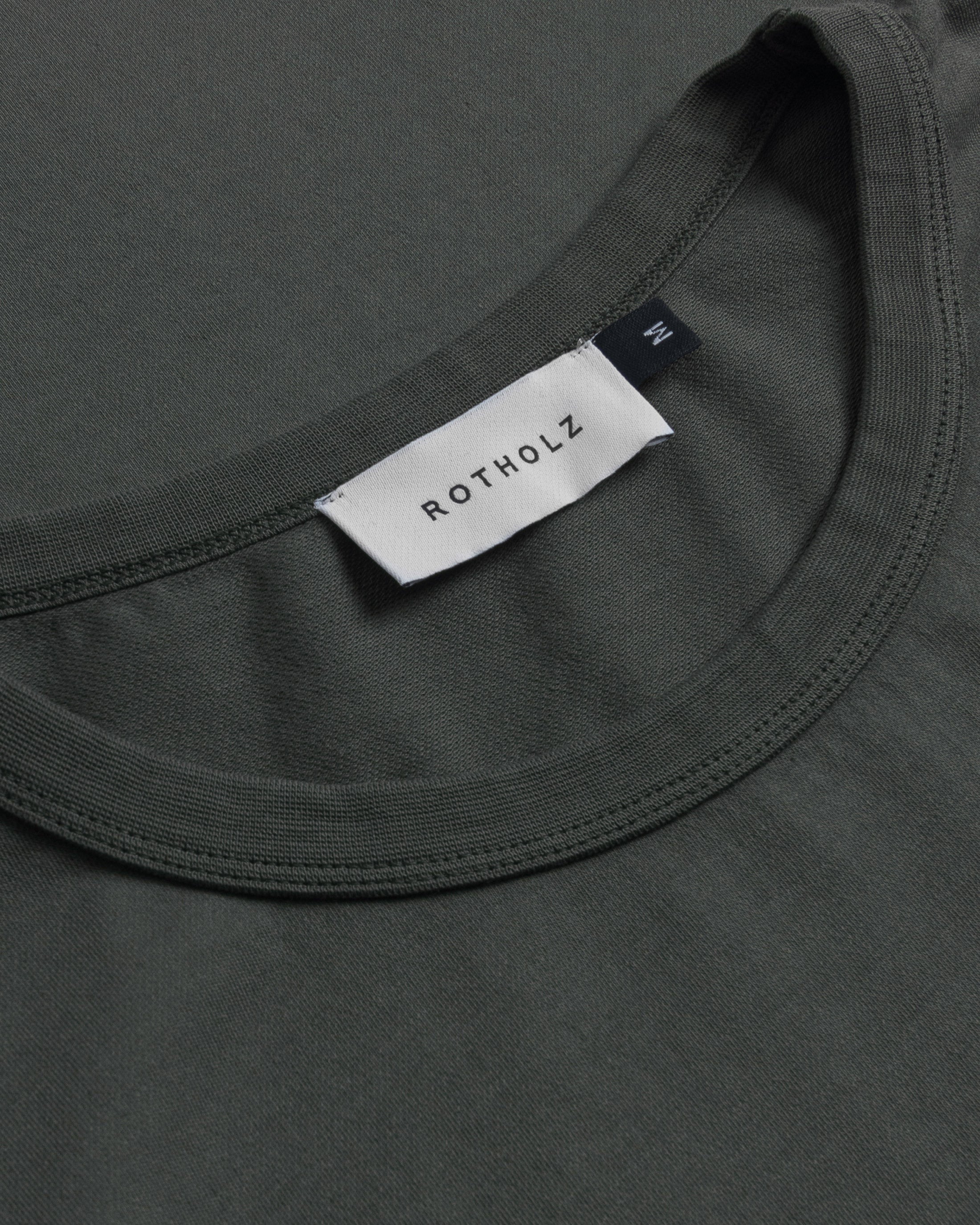Piqué T-Shirt Bio Baumwolle - Grau