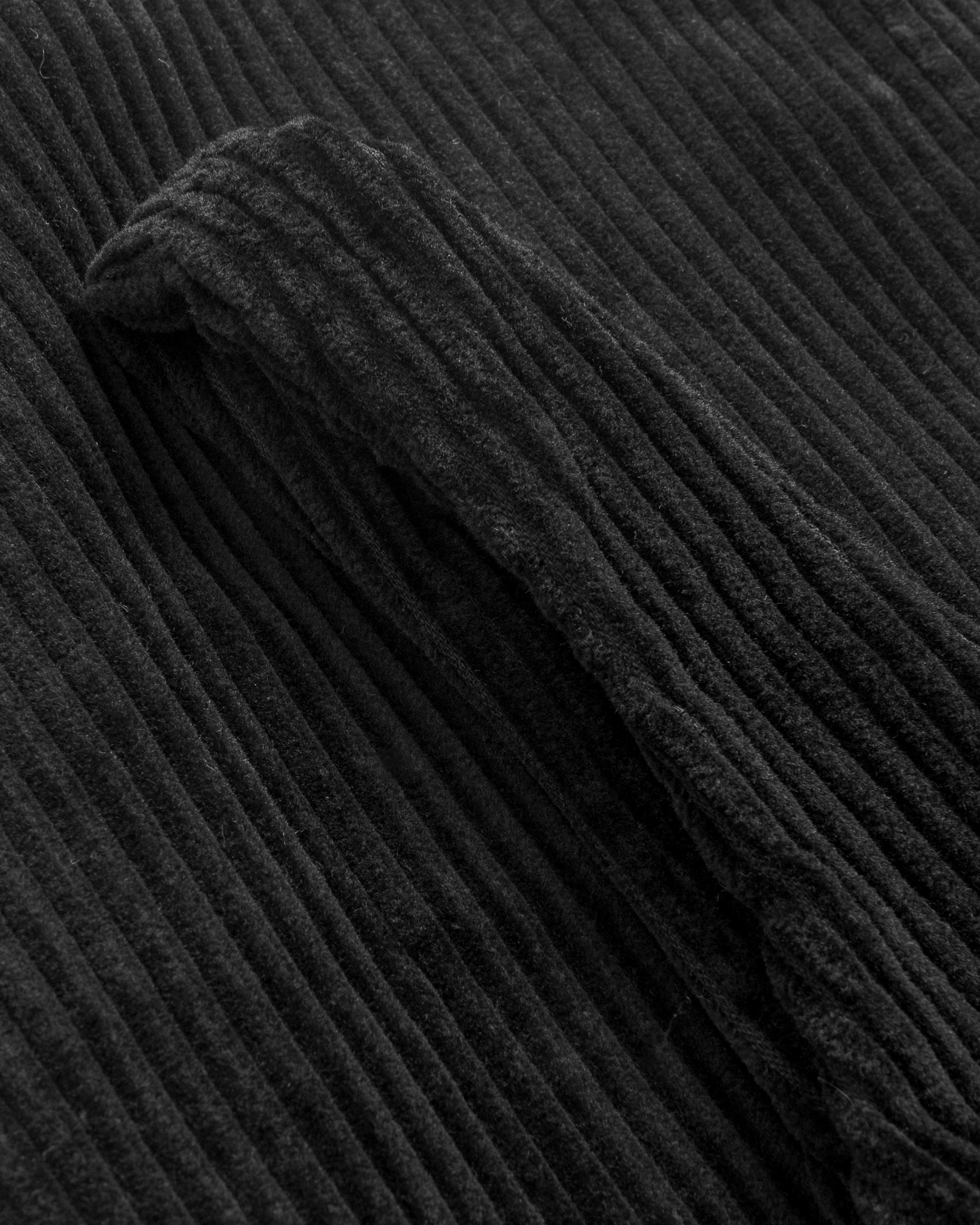 Cord Kleid Bio Baumwolle - Schwarz