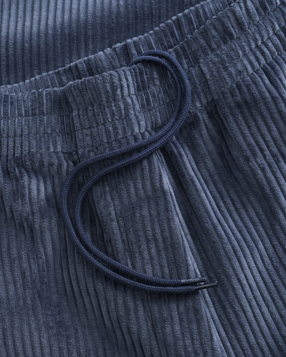 Weite Cordhose Bio Baumwolle - Blau
