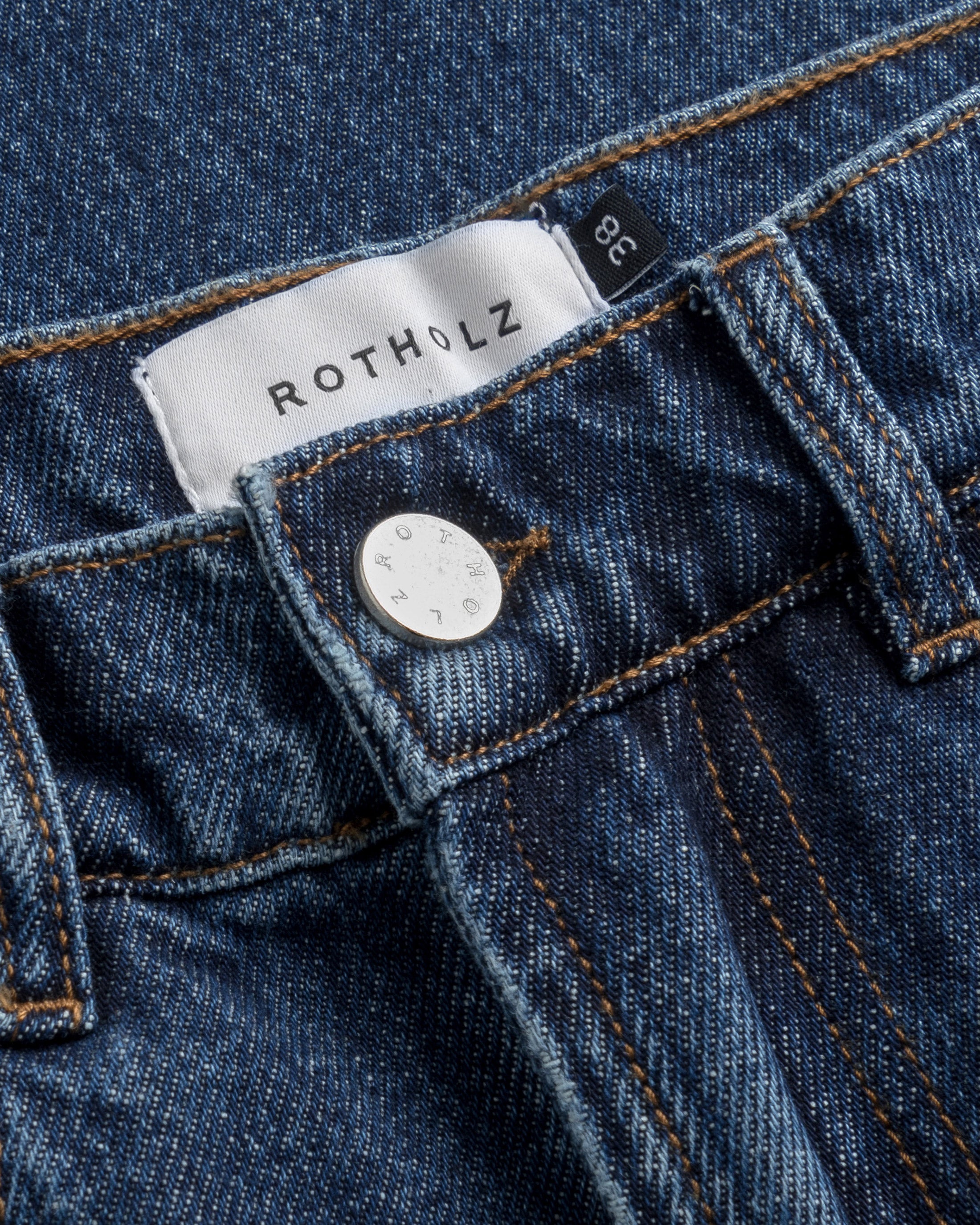 Flared Leg Jeans Bio Baumwolle - Dunkelblau