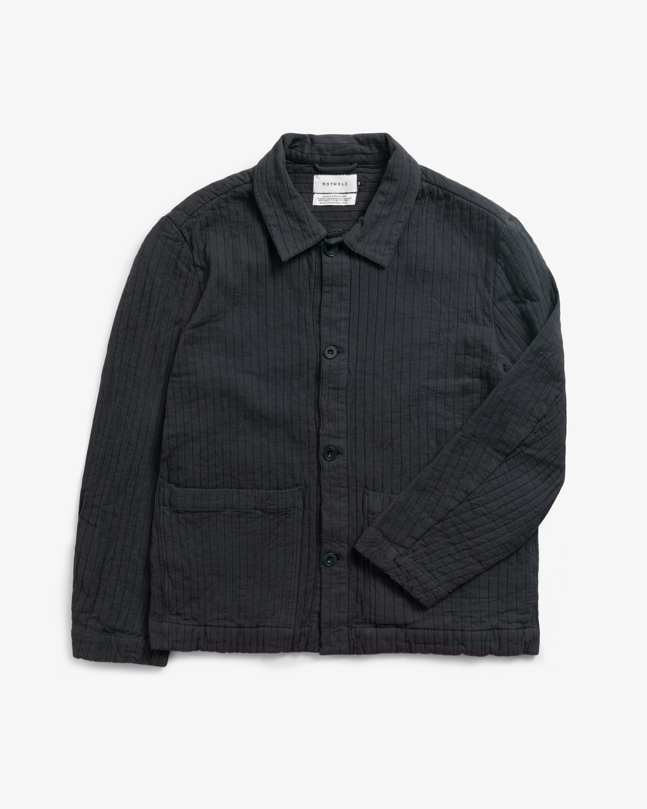 Workwear Jacke Ripp Bio Baumwolle - Anthrazit