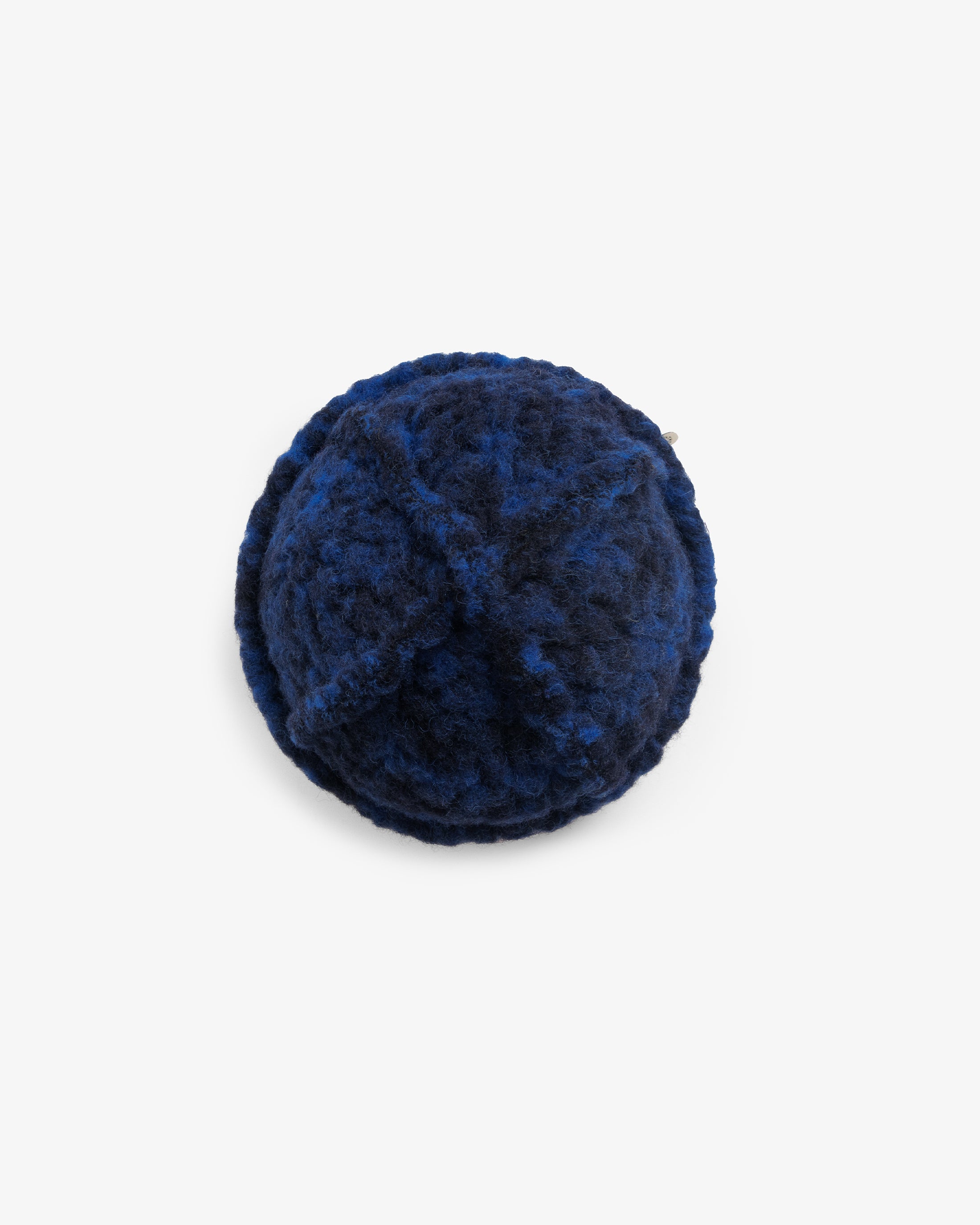 Toque Bio Wolle - Sherpa Blau